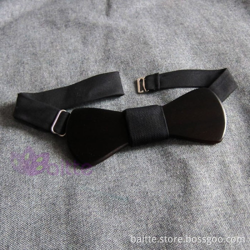 OEM design wood fasthon sandalwood bowtie wooden bow ties